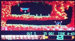 Lemmings...timing is out, palette changing too early